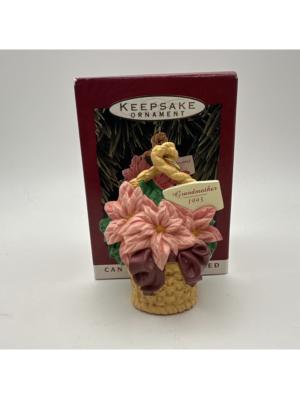 Hallmark Keepsake Ornament 1993 Grandmother Christmas Ornament